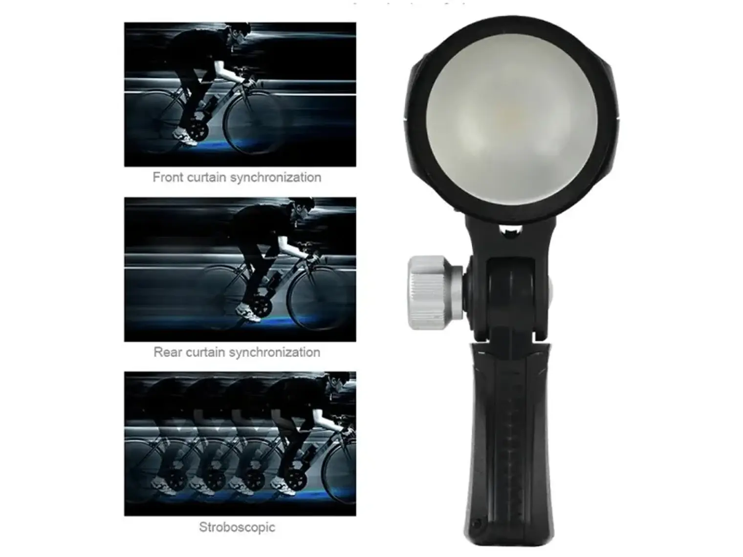 Triopo F1-250 Flash de Estudio Portátil 250W Con Batería Recargable 5