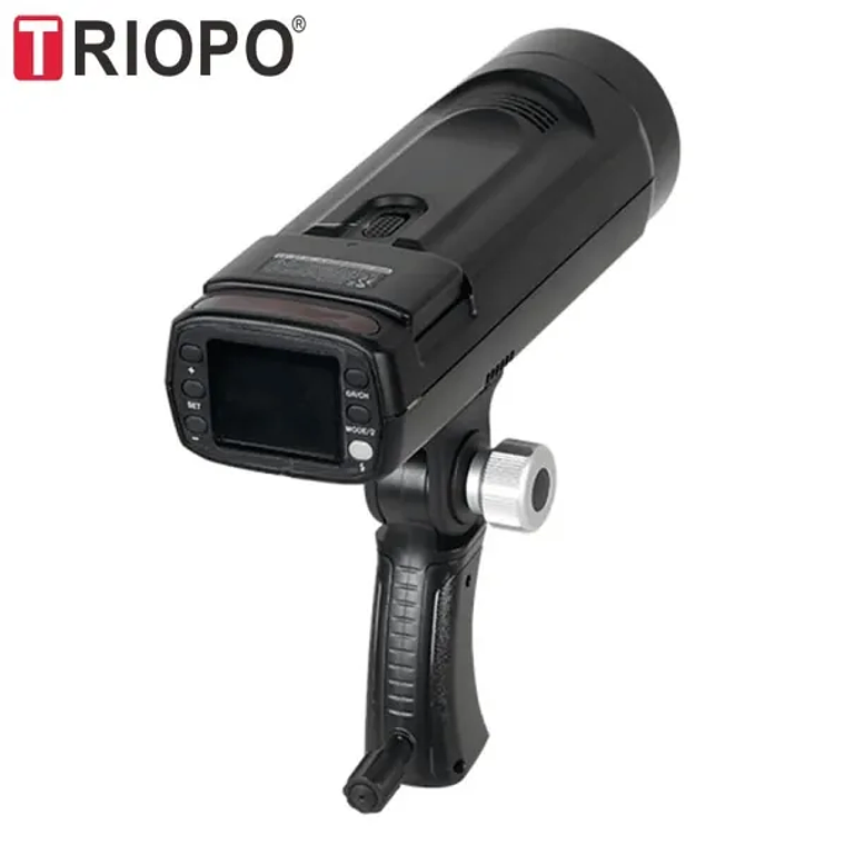 Triopo F1-250 Flash de Estudio Portátil 250W Con Batería Recargable 2