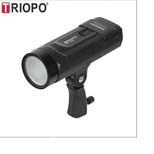 Triopo F1-250 Flash de Estudio Portátil 250W Con Batería Recargable