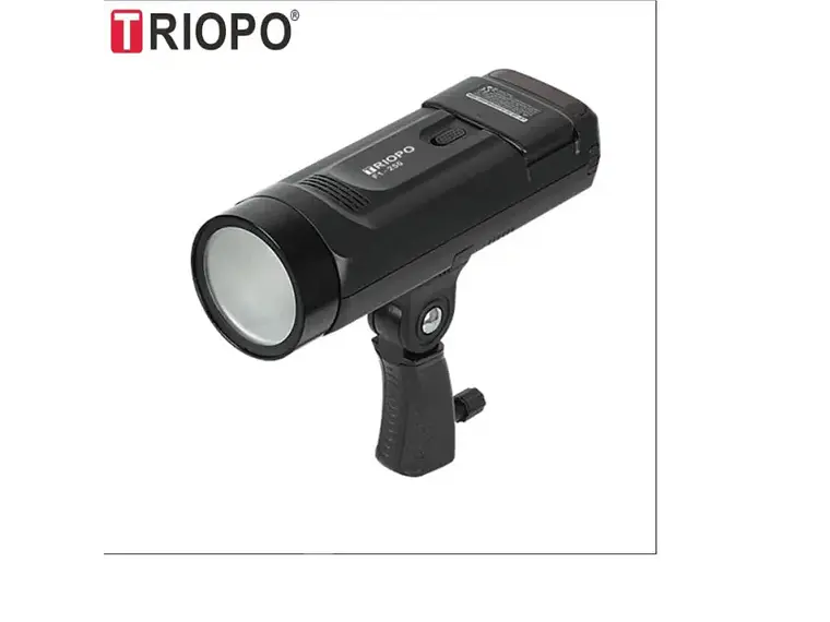 Triopo F1-250 Flash de Estudio Portátil 250W Con Batería Recargable 1