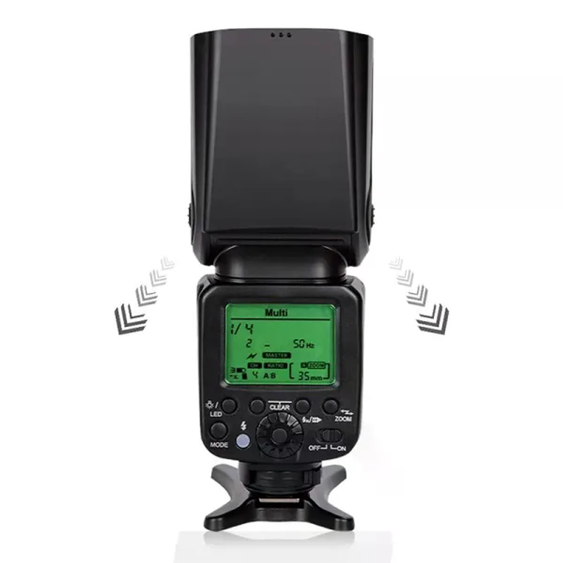 Triopo G1800 Flash Speedlight Para Canon y Nikon 2