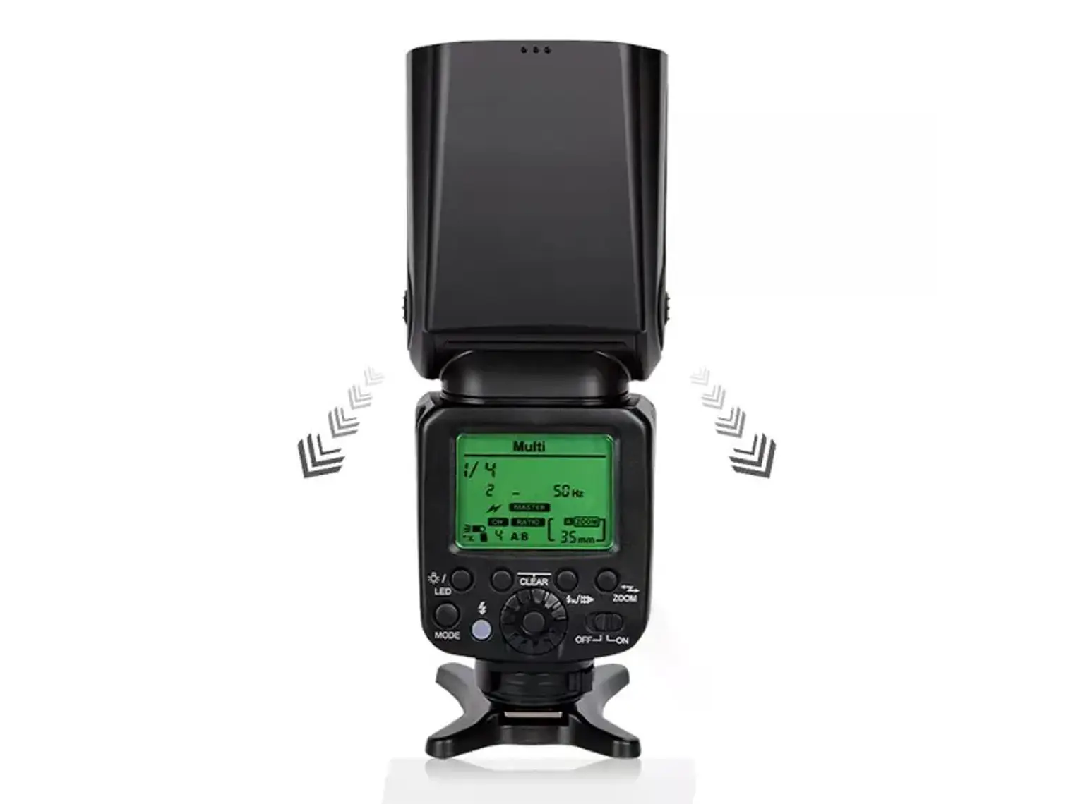 Triopo G1800 Flash Speedlight Para Canon y Nikon 2