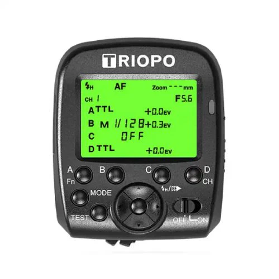 Controlador Trigger Compatible con Canon y Nikon Triopo G1 1