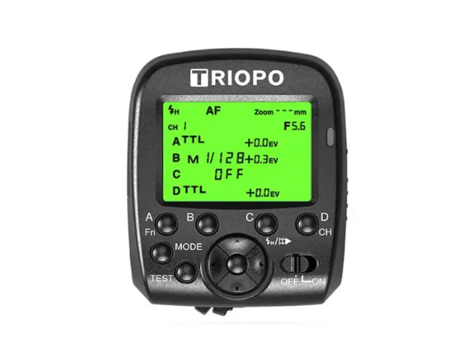 Controlador Trigger Compatible con Canon y Nikon Triopo G1 1