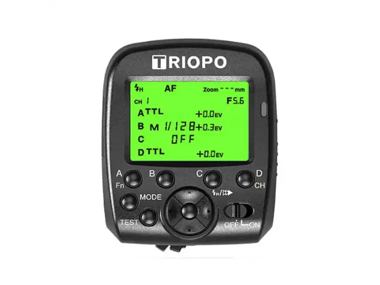 Controlador Trigger Compatible con Canon y Nikon Triopo G1 1