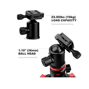 Triopo GA258+D-2A Trípode Cenital Columna Central 90°