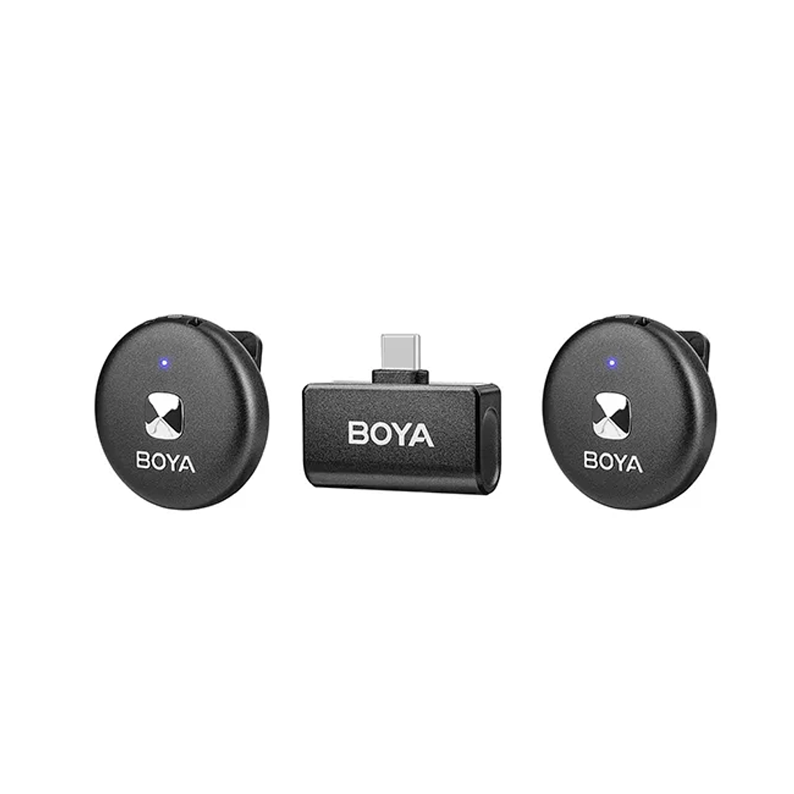 Boya Omic-U kit de micrófono doble inalámbrico con conector USB-C 2