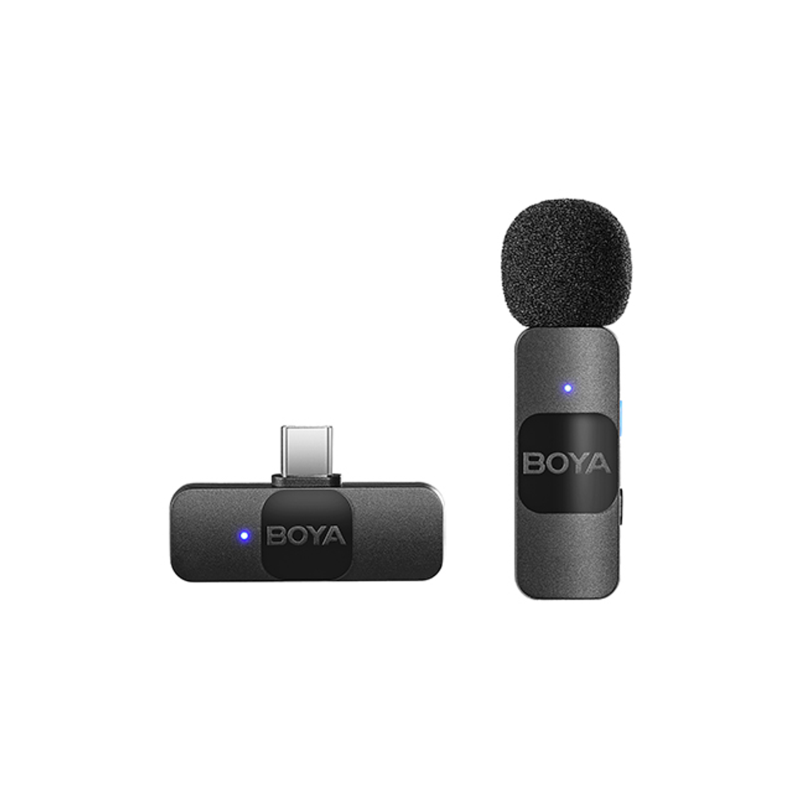 Boya BY-V10 Micrófono Inalámbrico Ultra Compacto y Portable 2.4GHz Conector USB-C 1