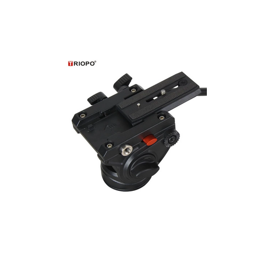 Triopo HY-550 Cabezal de Video Fluido Para Cámaras de Hasta 10 Kg