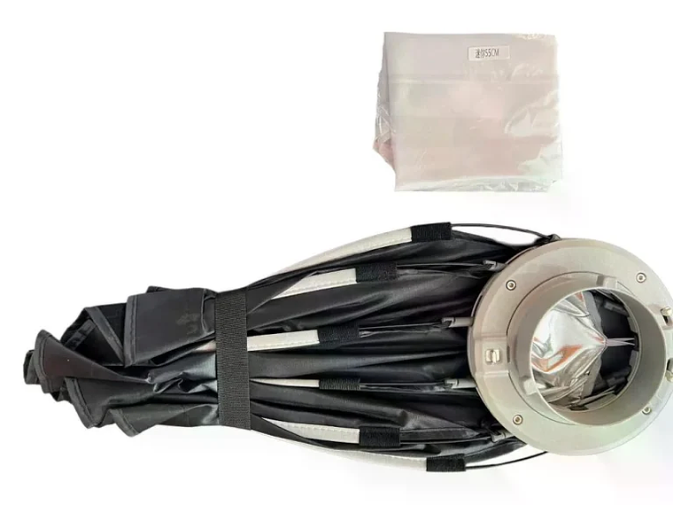 Triopo K3-120+TR-07C Softbox Octogonal Universal 120 Cm Montura Bowens y Speedlight 3