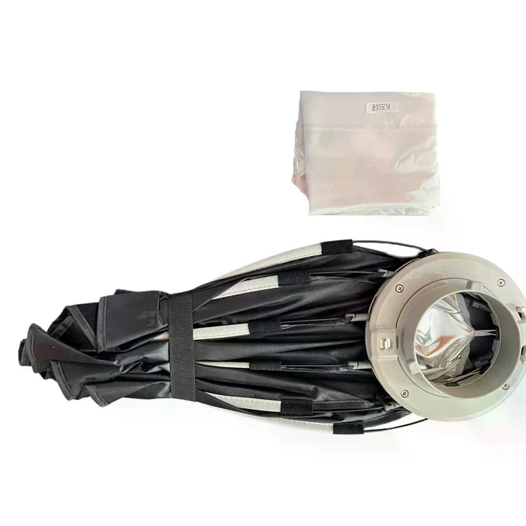 Triopo K3-120+TR-07C Softbox Octogonal Universal 120 Cm Montura Bowens y Speedlight 3