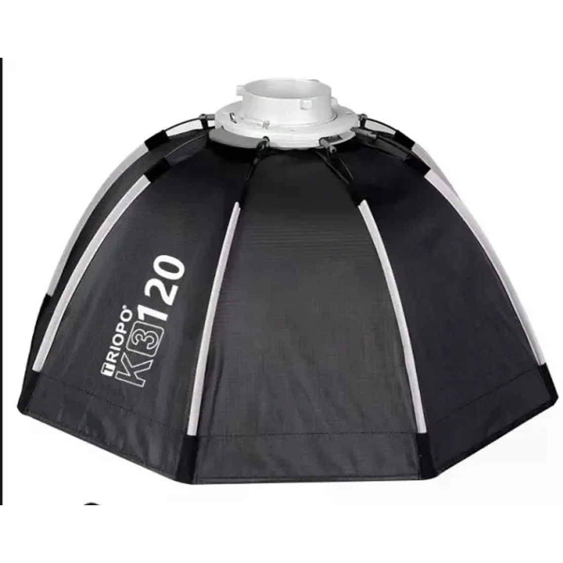 Triopo K3-120+TR-07C Softbox Octogonal Universal 120 Cm Montura Bowens y Speedlight 1