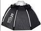 Triopo K3-120+TR-07C Softbox Octogonal Universal 120 Cm Montura Bowens y Speedlight - Miniatura 1