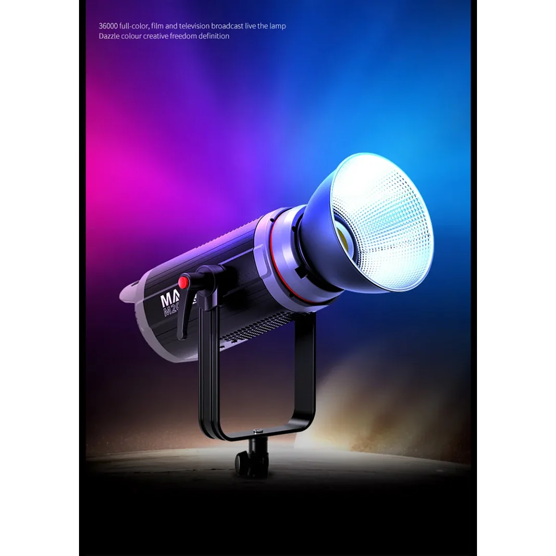 Triopo M200RGB Luz Led 200w RGB 36.000 Colores 5