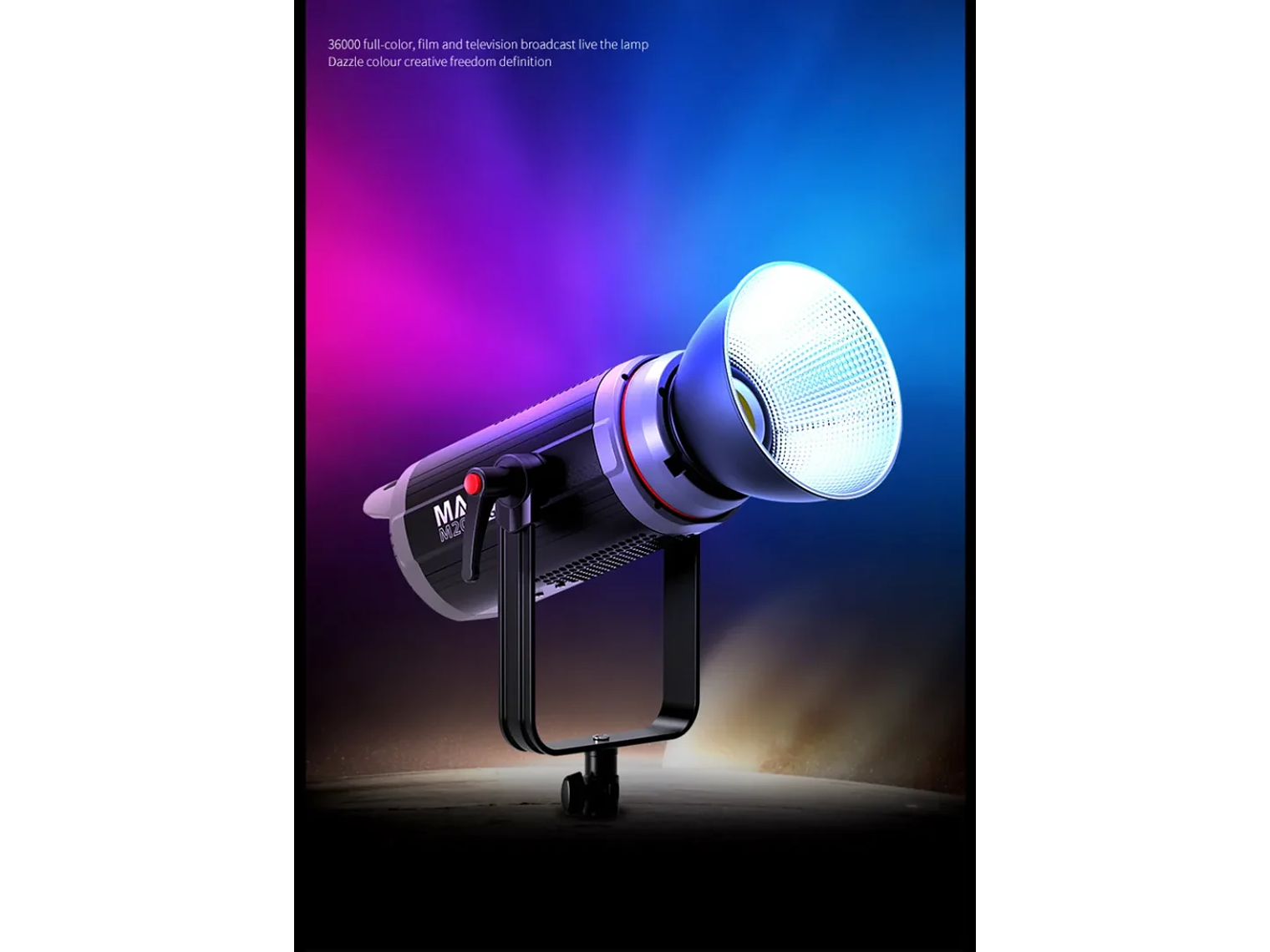 Triopo M200RGB Luz Led 200w RGB 36.000 Colores 5