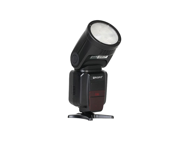 Triopo R1 Flash Cabeza Redonda, TTL, 2.4G Compatible Con Canon y Nikon 1