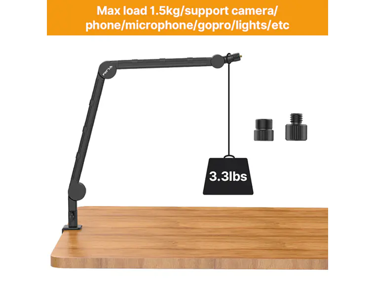 Vijim LS25 Brazo Multifuncional Para Cámaras o Accesorios 4