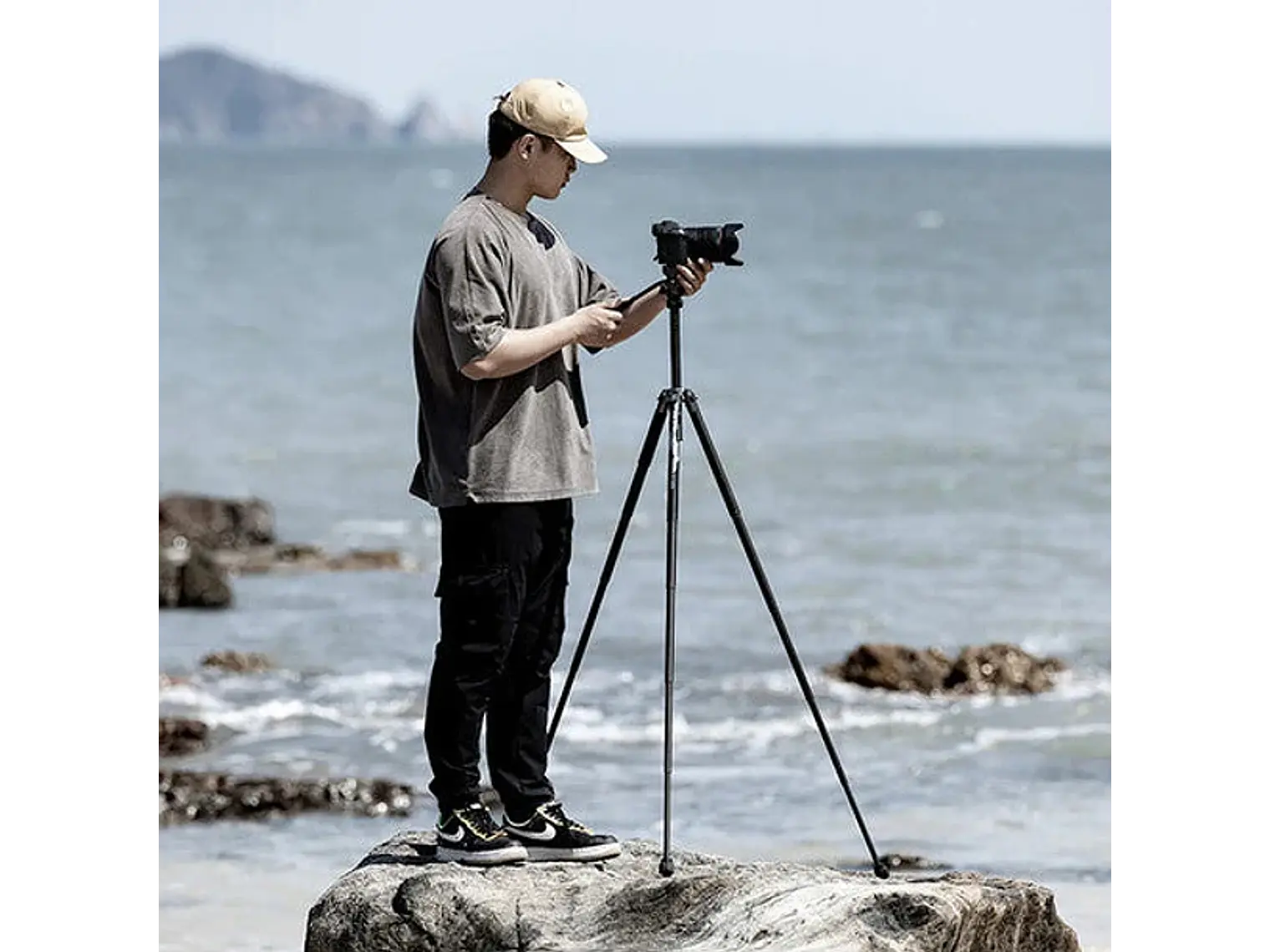 Ulanzi F38 Trípode Video Ideal Para Viajes UL-3318 de Fibra de Carbono 5