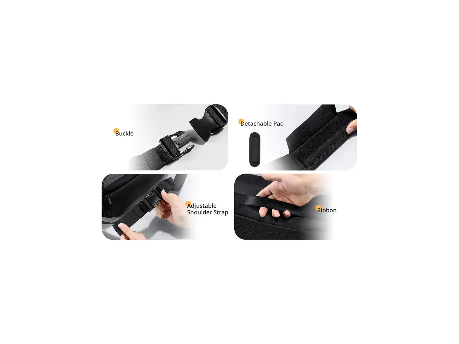 Ulanzi BC08 Tactical Shoulder Bag Bolso Para Equipos Audiovisuales B010 5