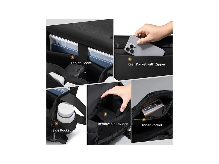 Ulanzi BC08 Tactical Shoulder Bag Bolso Para Equipos Audiovisuales B010 6