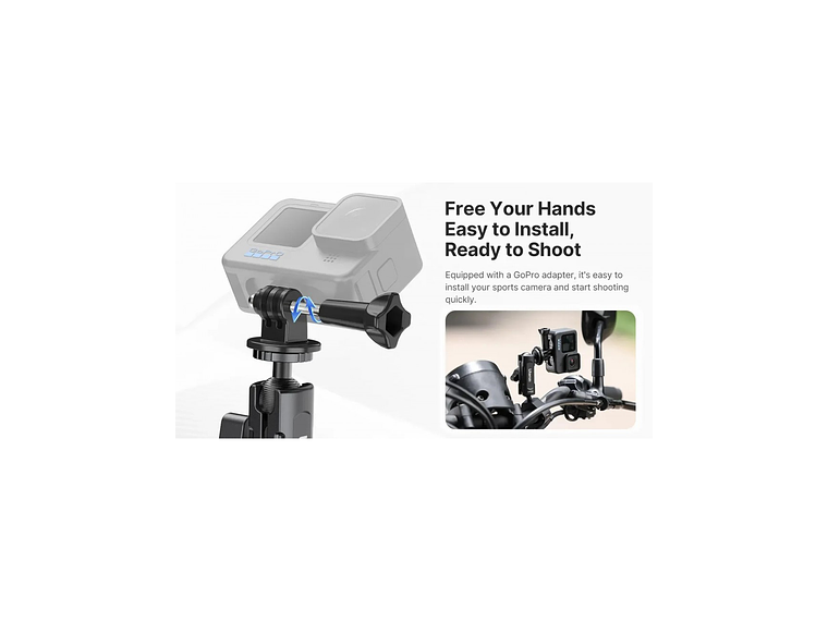 Ulanzi CM025 Soporte Abrazadera Para Bicicleta/Motocicleta 5