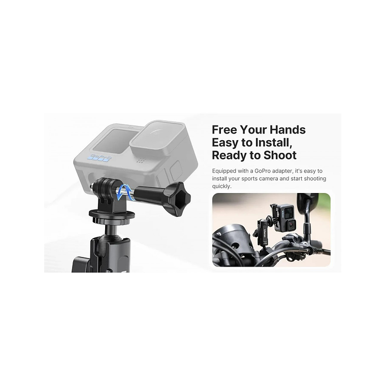 Ulanzi CM025 Soporte Abrazadera Para Bicicleta/Motocicleta 5