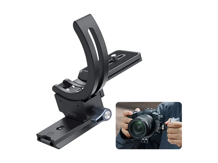 Ulanzi CA03 Montura Para Cámaras Con Giro Vertical Manteniendo el Eje Central 95mm 5