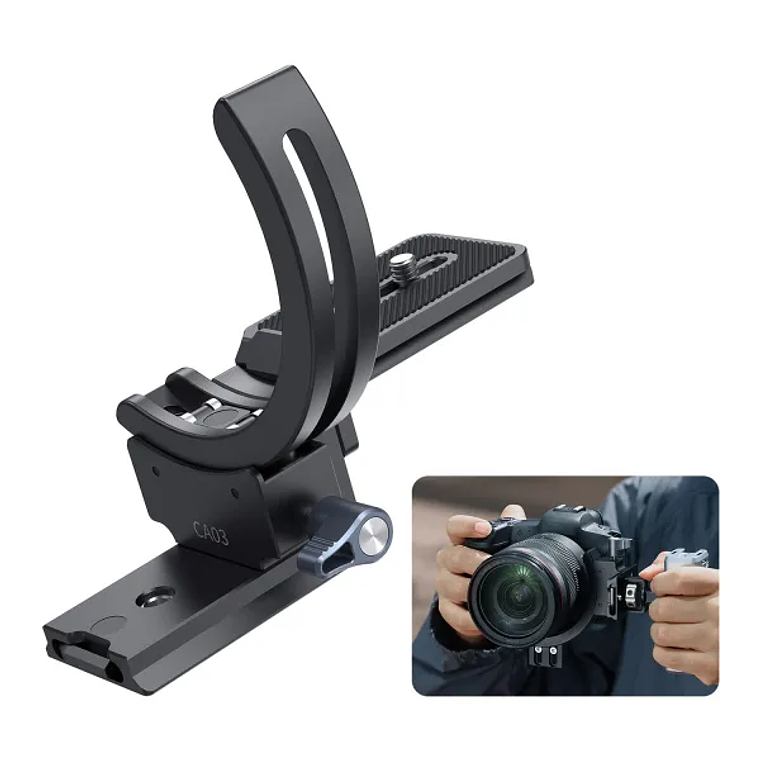 Ulanzi CA03 Montura Para Cámaras Con Giro Vertical Manteniendo el Eje Central 95mm 5