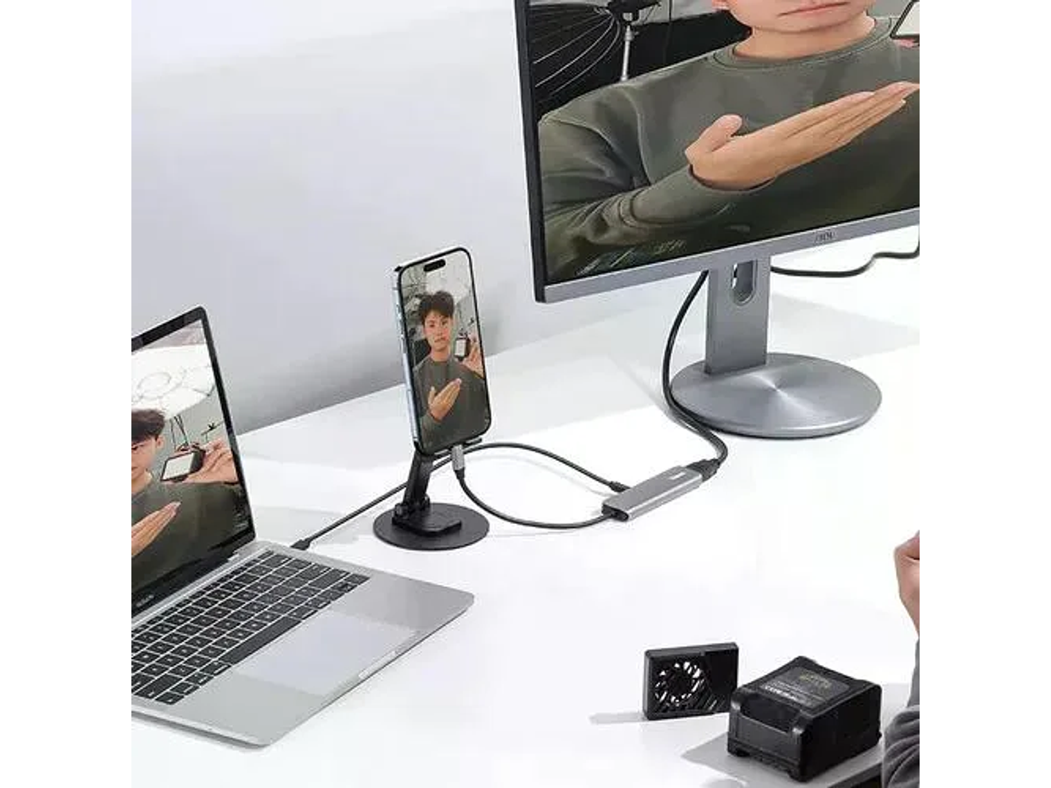 Ulanzi C060 Capturadora de Video Multifuncional USB3.0 5