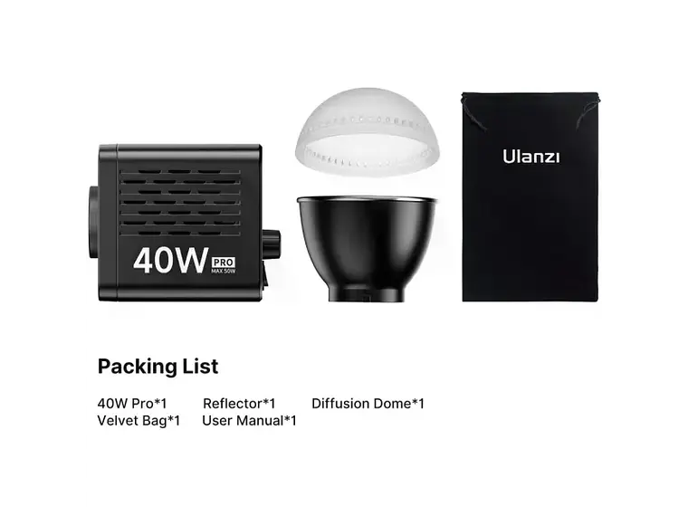 Ulanzi 40W PRO L023 Led 4