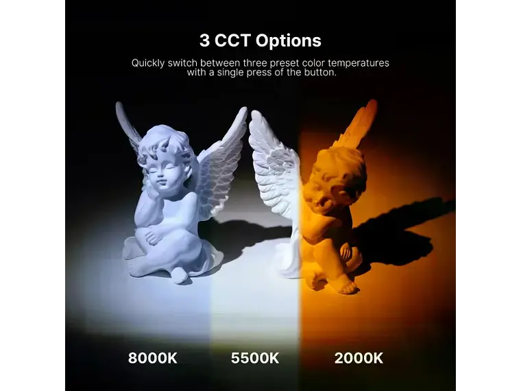 Ulanzi LM07 Luz Led Para Video y Linterna RGB 4