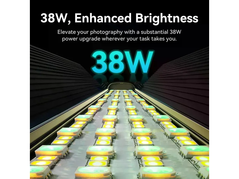 Ulanzi VL360 RGB Espada Led Con Aletas 3