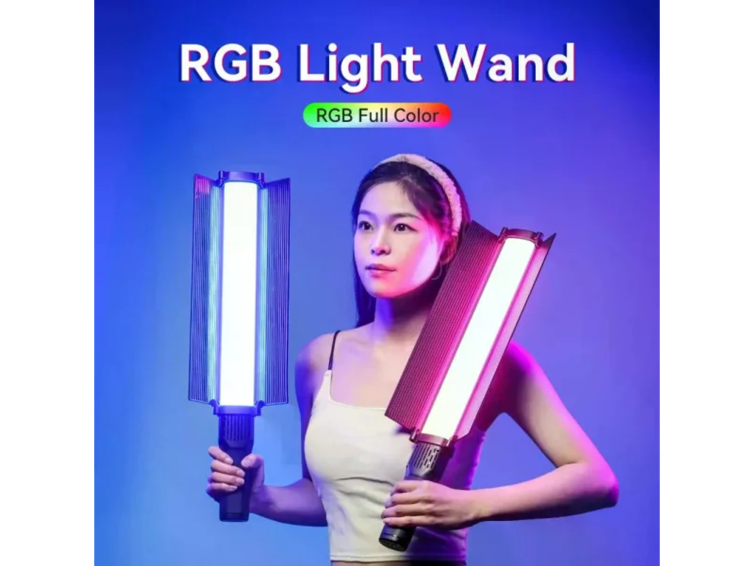 Ulanzi VL360 RGB Espada Led Con Aletas 5