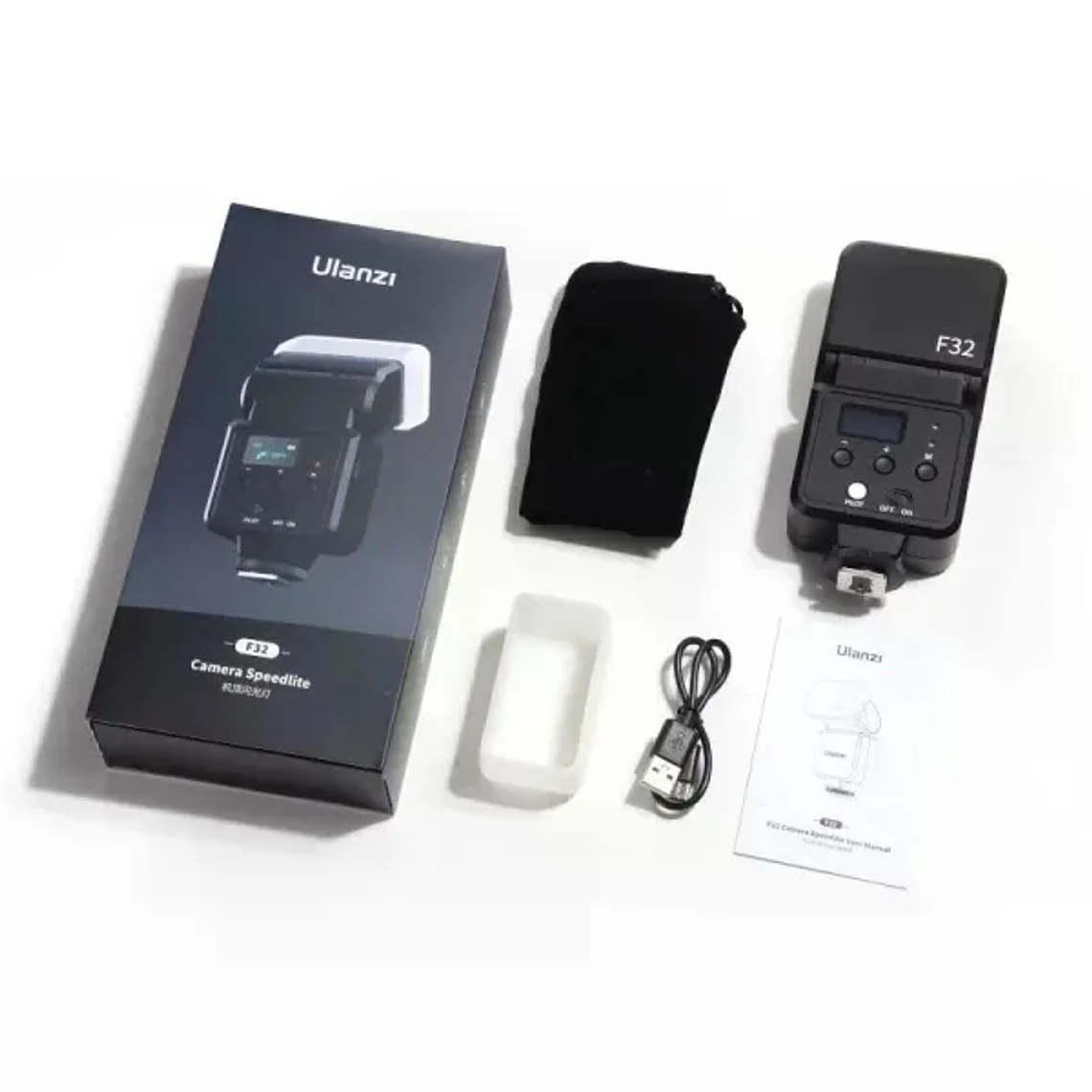 Ulanzi Flash F32 Con Contacto Central Con Batería Recargable L060GBB1 2