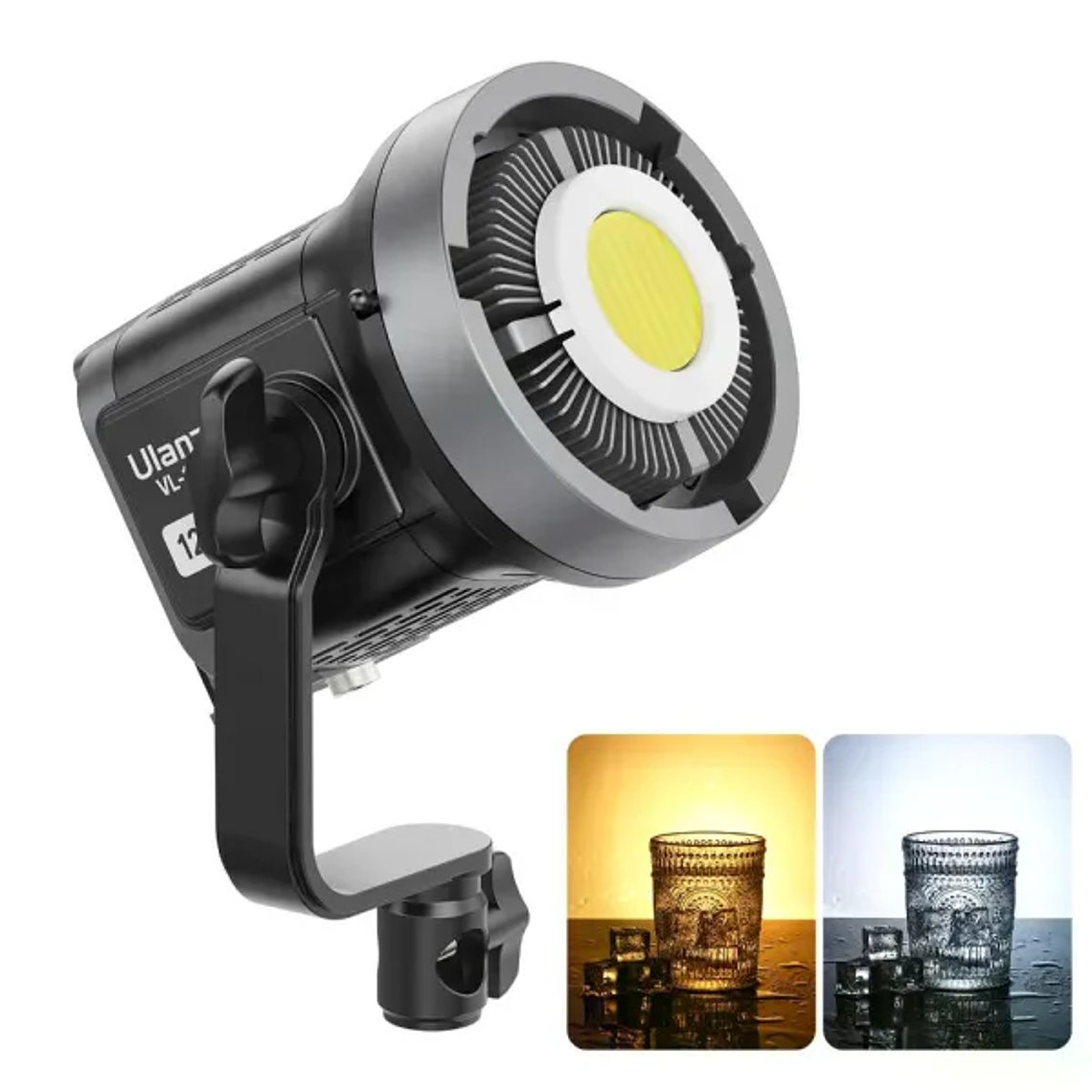 Ulanzi VL-120Bi Led Bicolor 120W Con Fuente de Poder P003 4