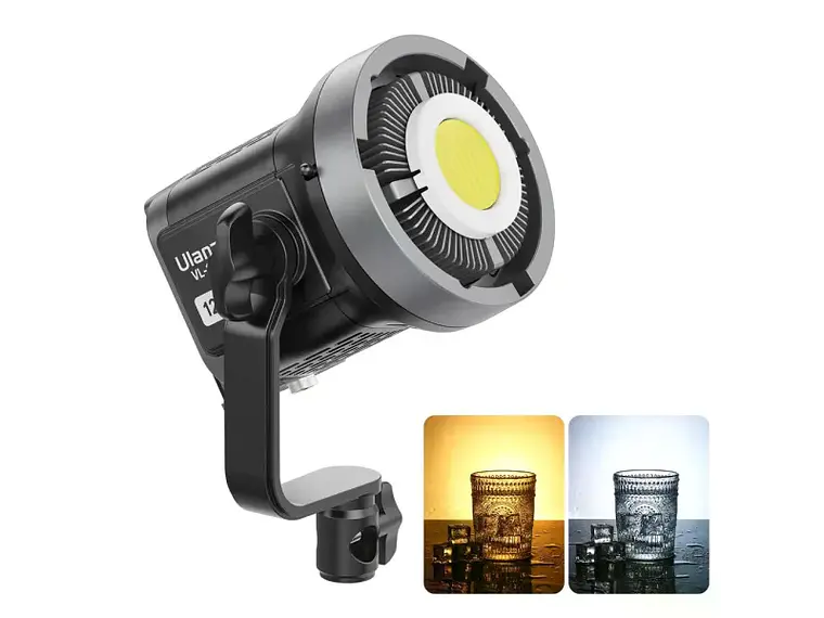 Ulanzi VL-120Bi Led Bicolor 120W Con Fuente de Poder P003 4