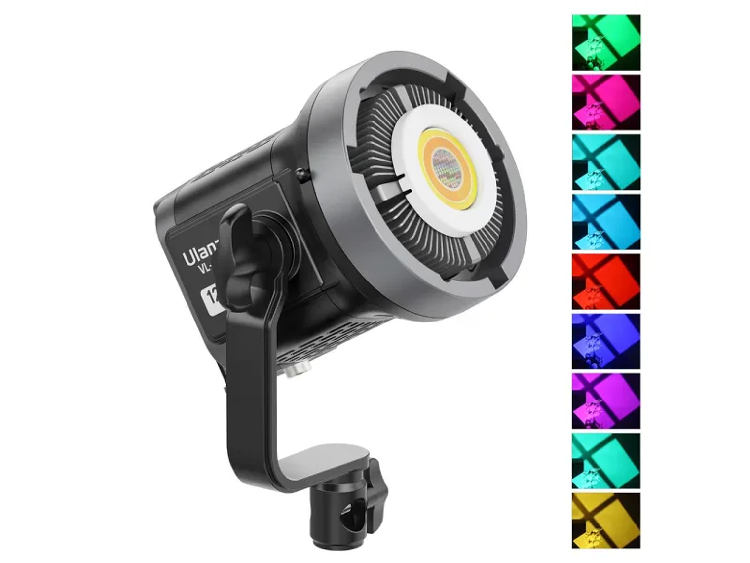 Ulanzi VL-120C Led RGB Con Adaptador de Corriente P003 2