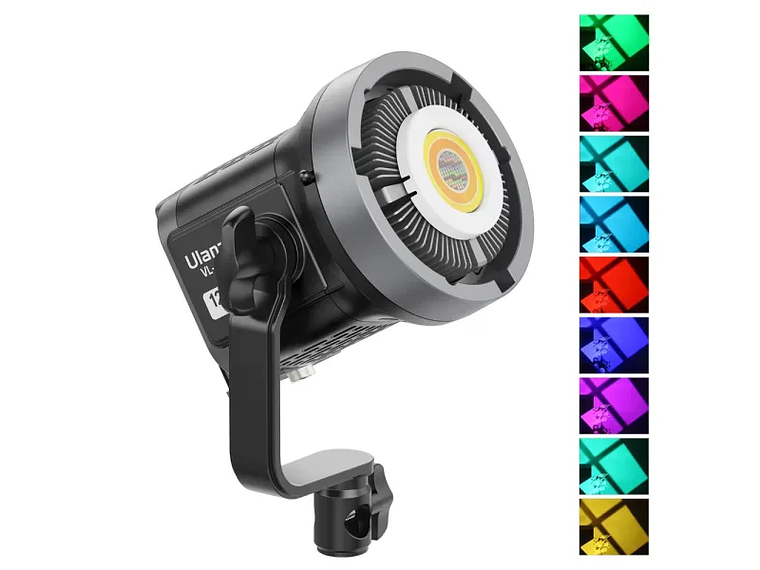 Ulanzi VL-120C Led RGB Con Adaptador de Corriente P003 2