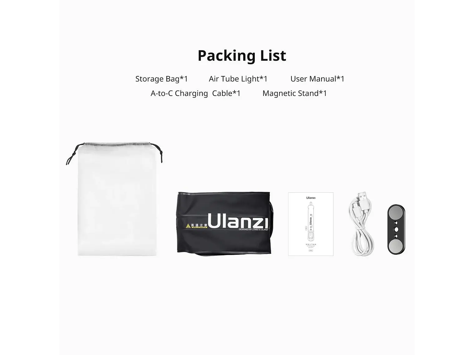 Ulanzi Luz Led Inflable 12W Air Tube Light UA12 L092 4