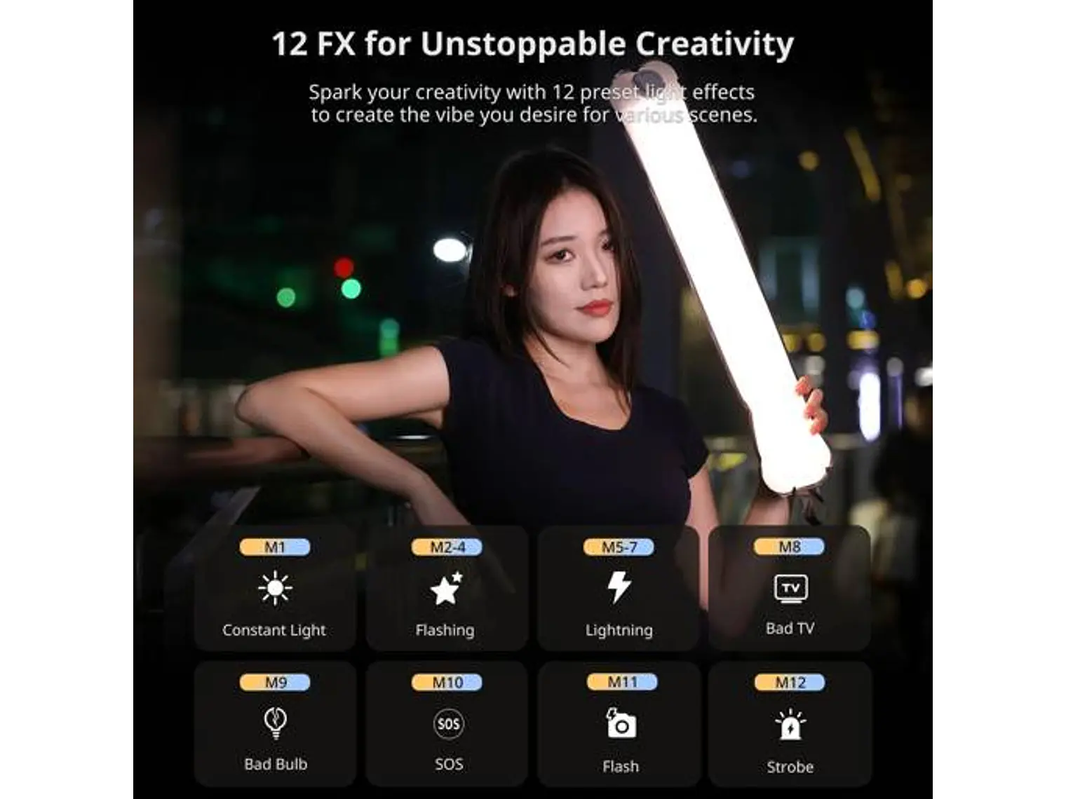 Ulanzi Luz Led Inflable 12W Air Tube Light UA12 L092 6