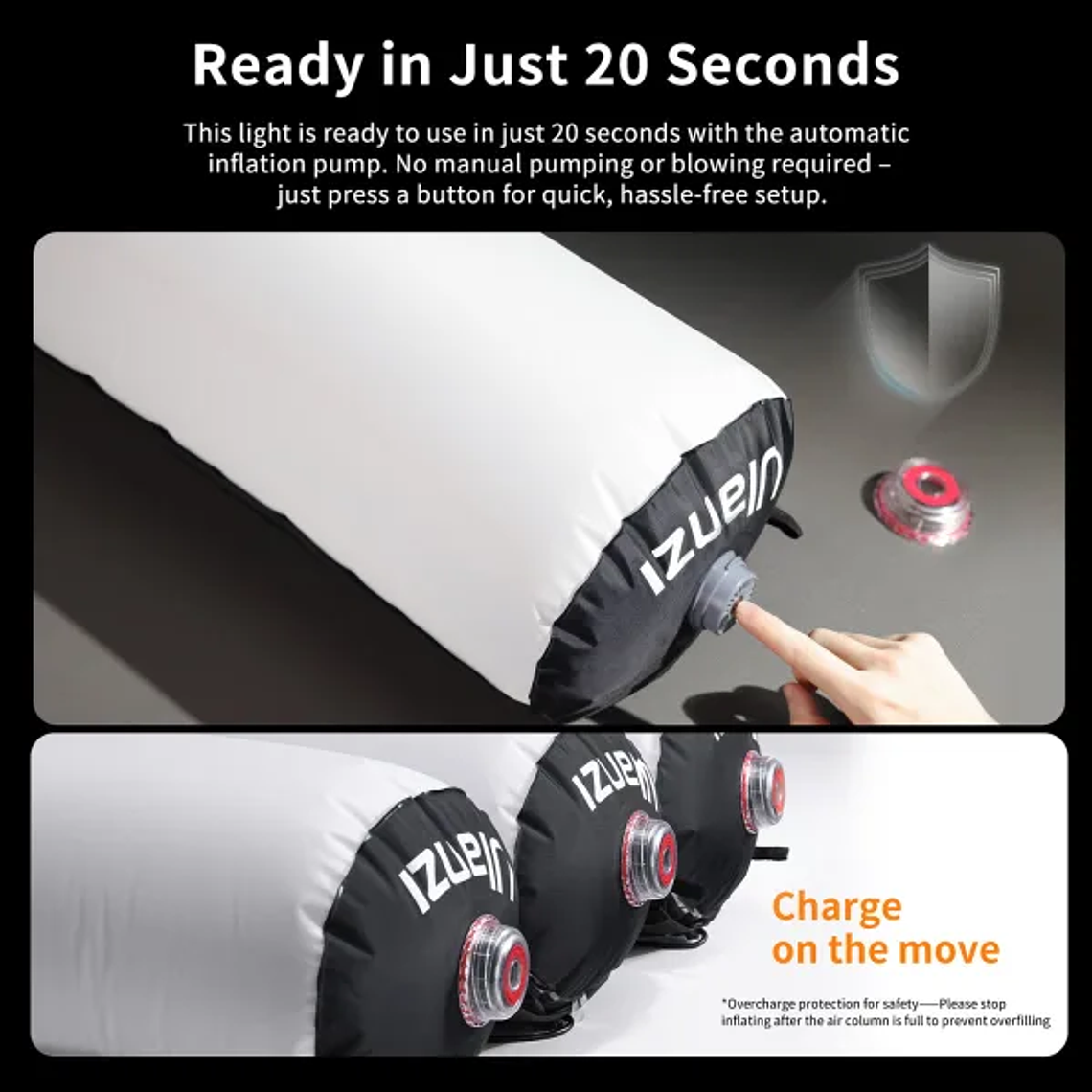 Ulanzi AL60 Luz Led Inflable Omnidireccional 4