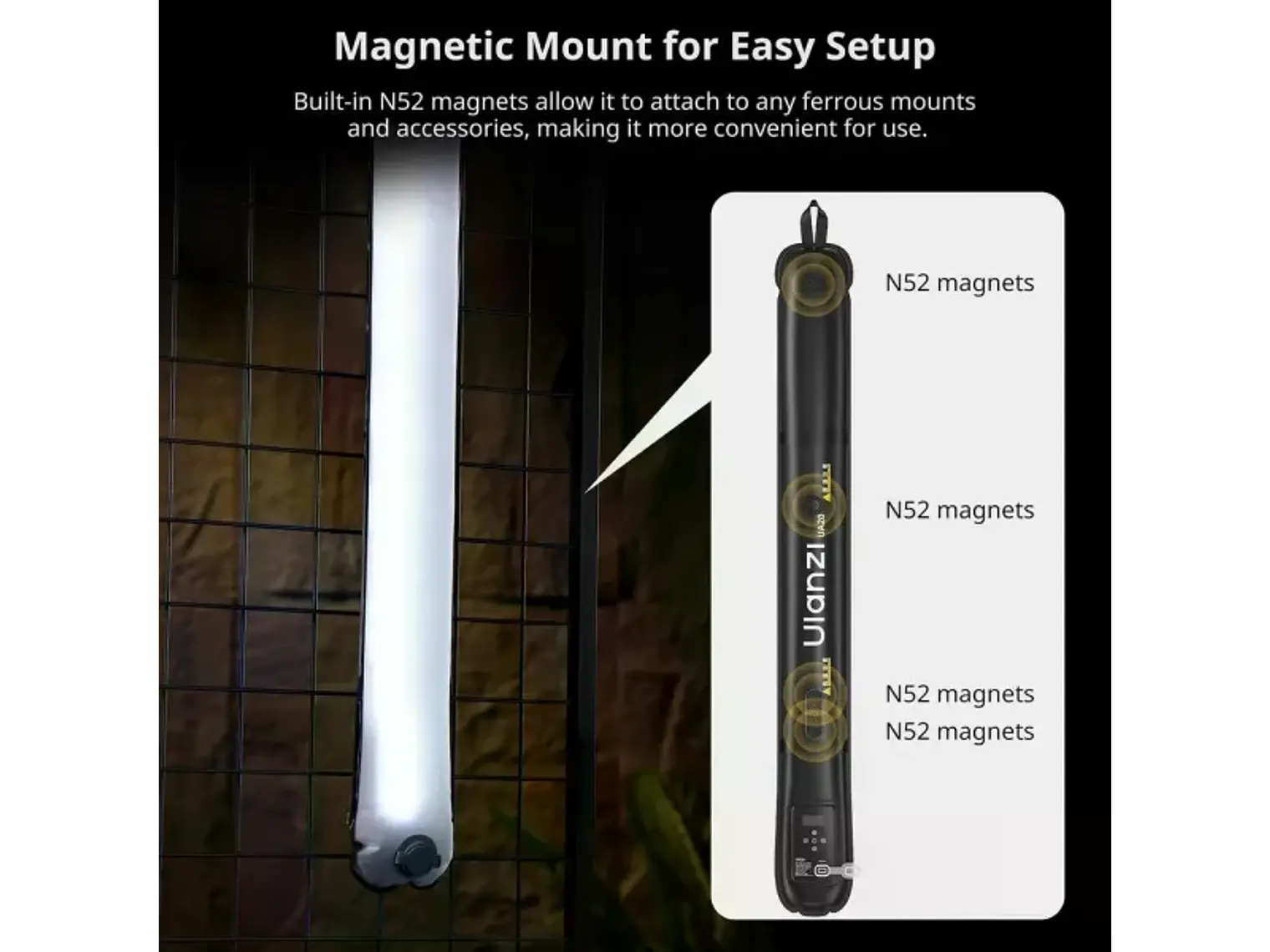 Ulanzi UA20 Luz Led Inflable 20w Air Tube Light 4