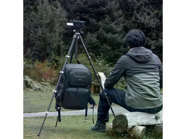 Ulanzi TT09 Videogo Trípode Fibra de Carbono Para Video Con Montura Arca-Swiss 4