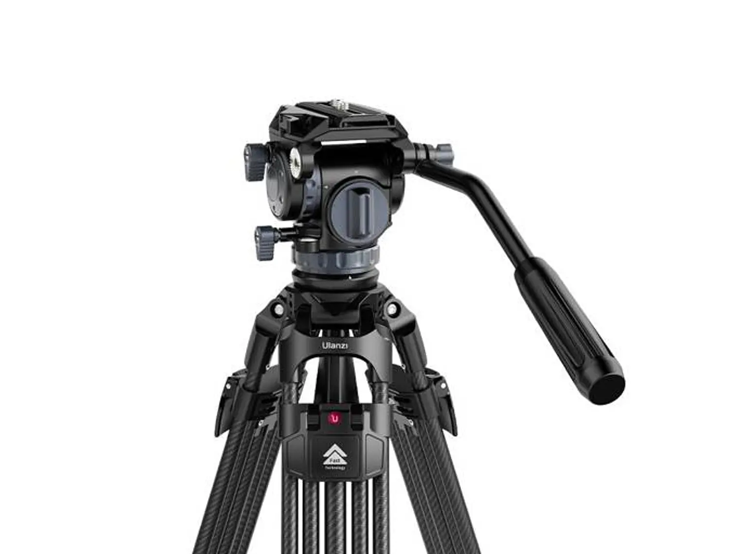 Ulanzi Video Fast de Fibra de Carbono Trípode Profesional Avanzado Para Video y Cine T046 3