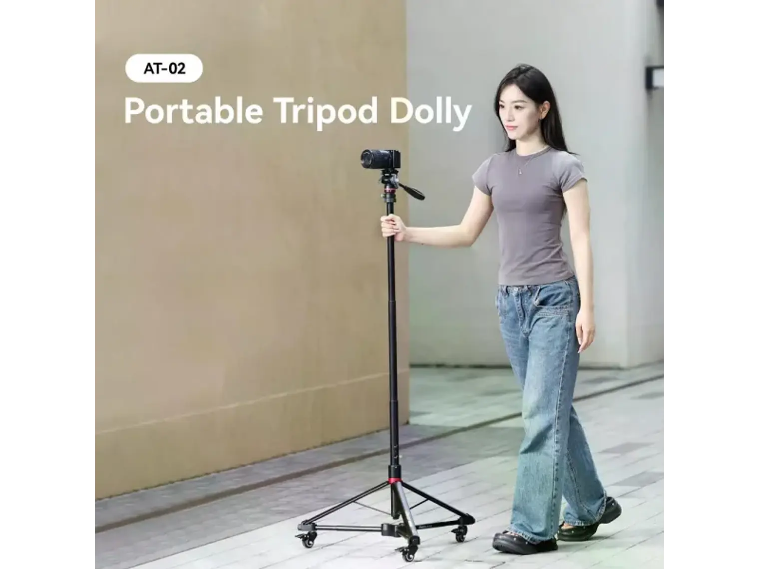 Ulanzi AT-02 Dolly Para Trípode 7