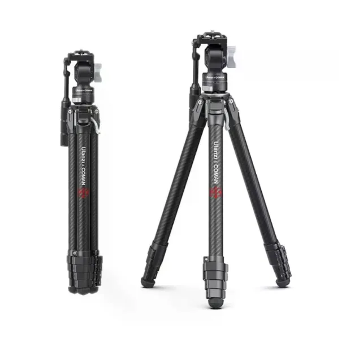 Ulanzi & Coman Zero V Tripode Para Video en Fibra de Carbono 1