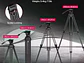 Ulanzi MT-81 Trípode de Video Con Equilibrio de Cabezal - Miniatura 5