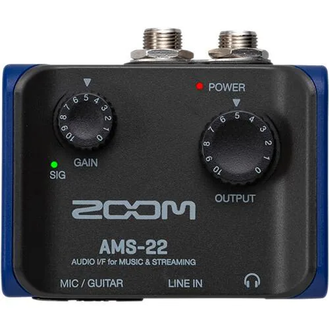 Zoom AMS-22 2×2 Interfaz de Audio Para Teléfonos, Tablets o Computador 1
