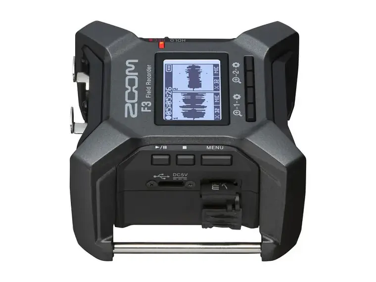 Zoom F3 Grabadora de Campo Compacta Entradas XLR 2