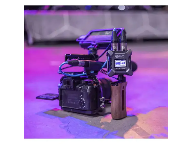 Zoom F3 Grabadora de Campo Compacta Entradas XLR 4